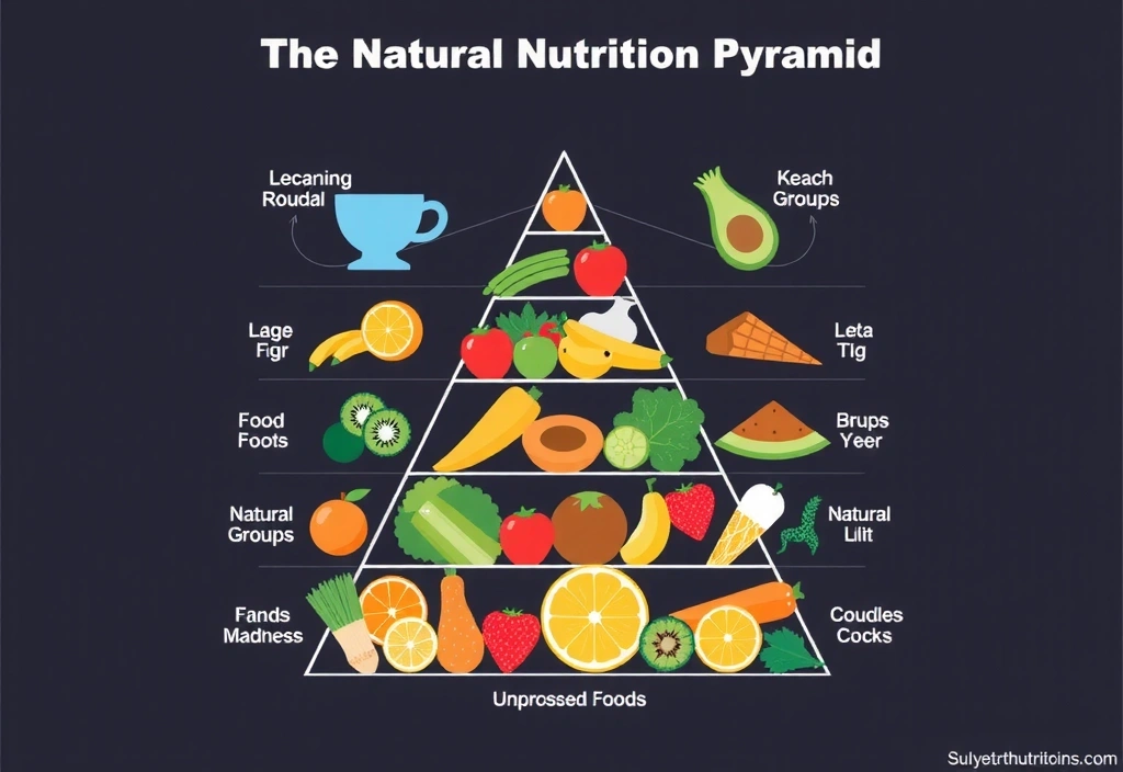 Infografía: La Pirámide de la Nutrición Natural